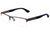 Óculos de Grau Tommy Hilfiger Th 1524 R80 18 Cinza E Azul Fosco - Lente 5,5 Cm